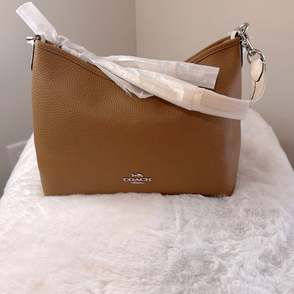 New COACH Laurel Shoulder Bag In Colorblock